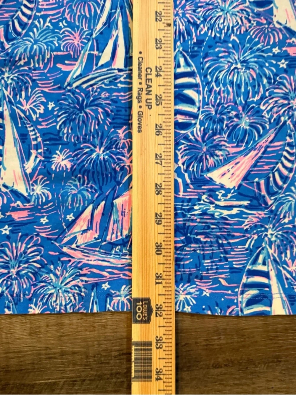 Lilly Pulitzer Cody It’s a Sailabration Pima Cotton T-Shirt Dress Small